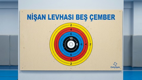 NişanLevhası Beş Çember eğitim modunda hedef çemberleri ekranı